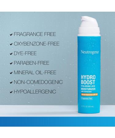 Neutrogena Hydro Boost Hyaluronic Acid Moisturizer SPF 50 1.7 oz - Transform Your Style with the Best Innovation Today! - Buy Online on GoSupps.com