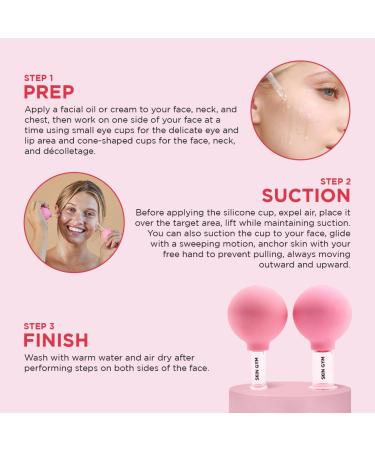 Skin Gym Glowy Glass Face Cupping Set - Transform Your Style with the Best Innovation Today! - Buy Online on GoSupps.com