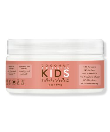 SheaMoisture Coconut & Hibiscus Kids Curling Butter Cream 6.0 oz