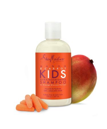 SheaMoisture Mango & Carrot Kids Extra-Nourishing Shampoo 8.0 oz - Transform Your Style with the Best Innovation Today! - Buy Online on GoSupps.com