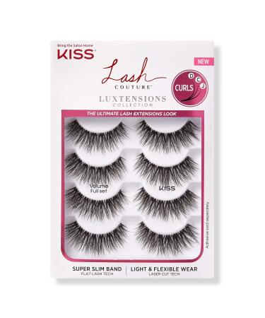 Kiss Lash Couture LuXtensions Collection Volume Full Set Multi-Pack