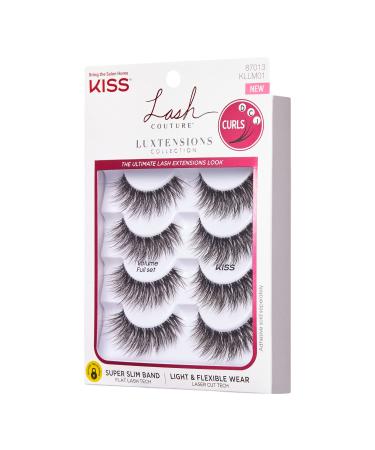 Kiss Lash Couture LuXtensions Collection Volume Full Set Multi-Pack - Transform Your Style with the Best Innovation Today! - Buy Online on GoSupps.com
