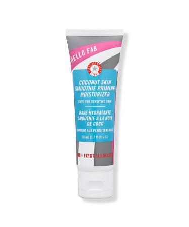 First Aid Beauty Hello FAB Coconut Skin Smoothie Priming Moisturizer 1.7 oz