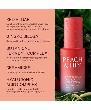 PEACH & LILY Power Cocktail Lactic Acid Repair Serum 1.01 oz - Discover Premium Quality Shop now! - Buy Online on GoSupps.com