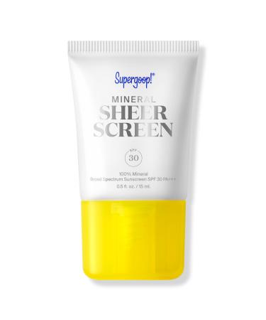 Supergoop! Mini Mineral Sheerscreen SPF 30 0.5 oz