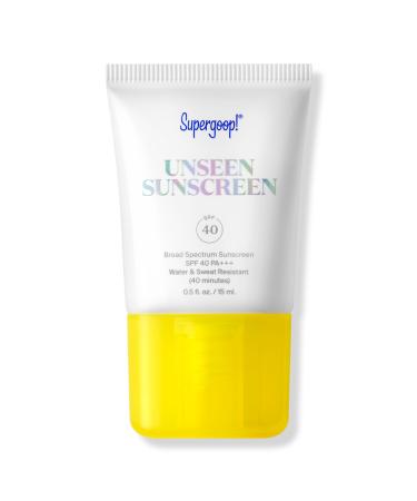 Supergoop! Mini Unseen Sunscreen SPF 40 0.5 oz
