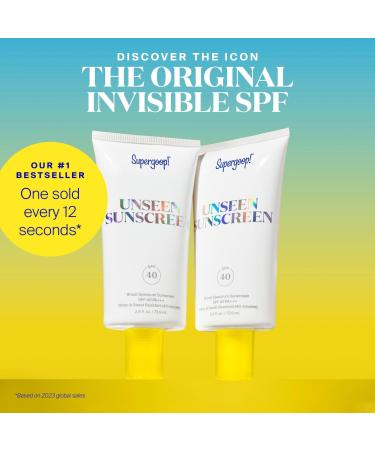 Discover Supergoop! Unseen Sunscreen SPF 40 1.7 oz - Elevate Your Style Instantly! - Buy Online on GoSupps.com