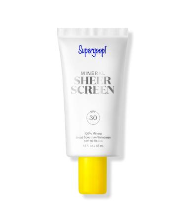 Supergoop! Mineral Sheerscreen SPF 30 1.5 oz