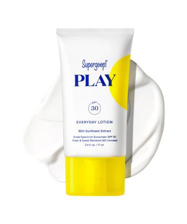 Discover Supergoop! Travel Size PLAY Everyday Lotion SPF 30 with Sunflower Extract PA++++ 2.4 oz - Elevate Your Style Instantly! - Buy Online on GoSupps.com