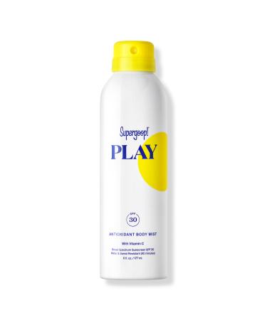 Supergoop! PLAY Antioxidant Body Sunscreen Mist with Vitamin C SPF 30 6.0 oz