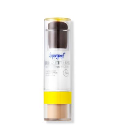 Supergoop! (Re)setting 100% Mineral Powder Sunscreen SPF 35 PA+++ Light 0.15 oz