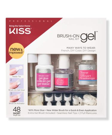 Kiss Brush-On Gel Nail Kit