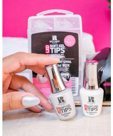 Discover Red Carpet Manicure LED Soft Gel Nail Tip Primer Coat 0.3 oz - Elevate Your Style Instantly! - Buy Online on GoSupps.com