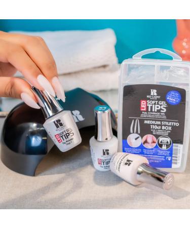 Discover Red Carpet Manicure LED Soft Gel Nail Tip Primer Coat 0.3 oz - Elevate Your Style Instantly! - Buy Online on GoSupps.com