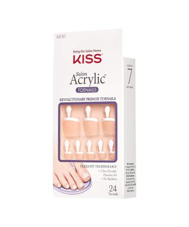 Discover Kiss Walk Away Salon Acrylic Toenail Kit - Elevate Your Style Instantly! - Buy Online on GoSupps.com