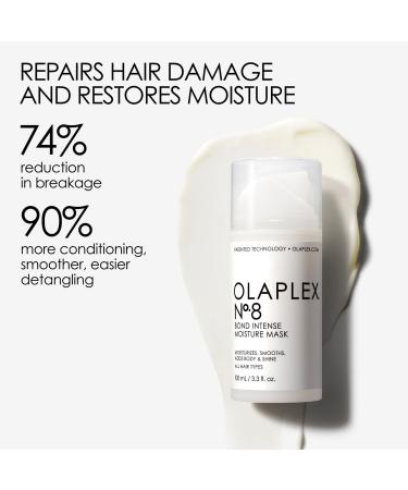 Discover OLAPLEX No. 8 Bond Intense Moisture Damage Repair Hair Mask Treatment 3.3 oz - Elevate Your Style Instantly! - Buy Online on GoSupps.com