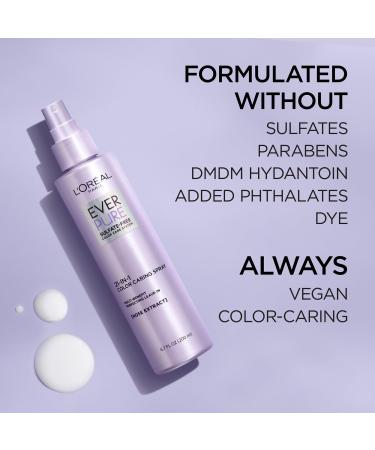 Discover L'OrÃ©al EverPure Sulfate Free 21-in-1 Color Caring Leave In Spray 6.8 oz - Elevate Your Style Instantly! - Buy Online on GoSupps.com