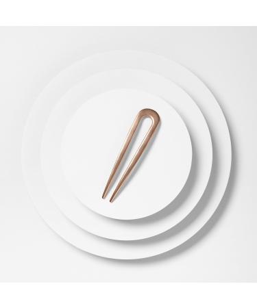 Discover The Hair Edit Sleek Chignon French Hair Pin Gold - Elevate Your Style Instantly! - Buy Online on GoSupps.com