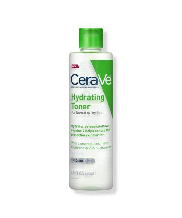 CeraVe Alcohol-Free No Rinse Hydrating Facial Toner for Sensitive & Dry Skin 6.8 oz