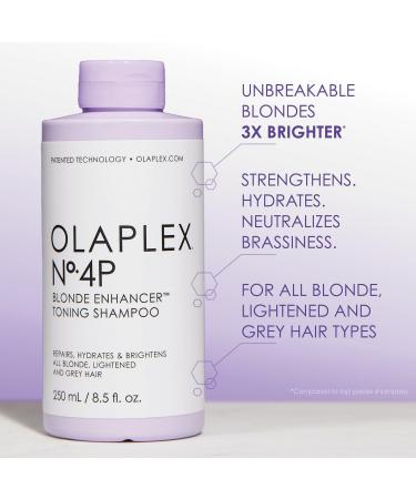 OLAPLEX No.4P Blonde Hair Hydrating & Brightening Purple Toning Shampoo 8.5 oz - Discover Premium Quality Shop now! - Buy Online on GoSupps.com