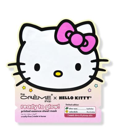 The Crème Shop Hello Kitty Ready to Glow! Printed Essence Sheet Mask 1 ct
