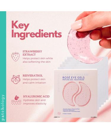 Discover Patchology Travel Size Serve Chilled RosÃ© Hydrating Eye Gels 1 pair - Elevate Your Style Instantly! - Buy Online on GoSupps.com