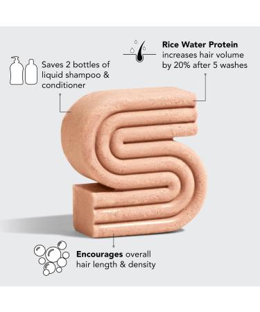 Discover Kitsch Rice Water Protein Hair Shampoo Bar 1 ct - Elevate Your Style Instantly! - Buy Online on GoSupps.com