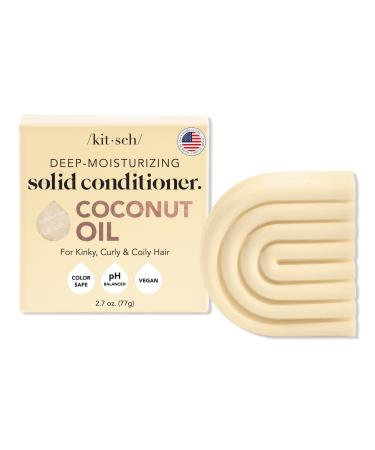 Kitsch Coconut Oil Deep Moisturizing Hair Conditioner Bar 1 ct