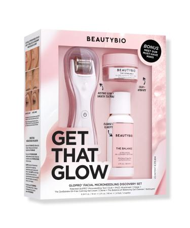 BeautyBio Get That Glow GloPRO Facial Microneedling Discovery Set