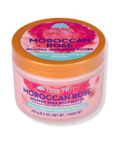 Tree Hut Moroccan Rose Whipped Shea Body Butter 18.0 oz
