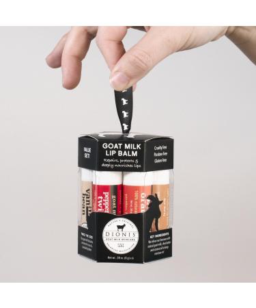 Discover Dionis Goat Milk Lip Balm Set - Elevate Your Style Instantly! - Buy Online on GoSupps.com