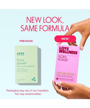 Discover Love Wellness Flora Power: Probiotic Vaginal Suppositories 10 ct - Elevate Your Style Instantly! - Buy Online on GoSupps.com