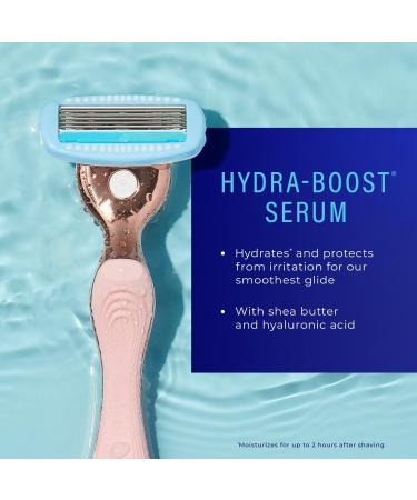 Schick Hydro Silk Rose Gold Metal Handle Razor - Transform Your Style with the Best Innovation Today! - Buy Online on GoSupps.com