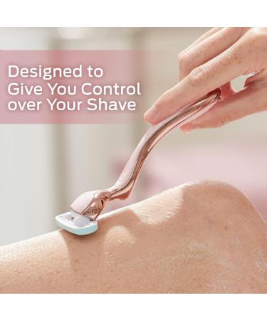 Schick Hydro Silk Rose Gold Metal Handle Razor - Transform Your Style with the Best Innovation Today! - Buy Online on GoSupps.com