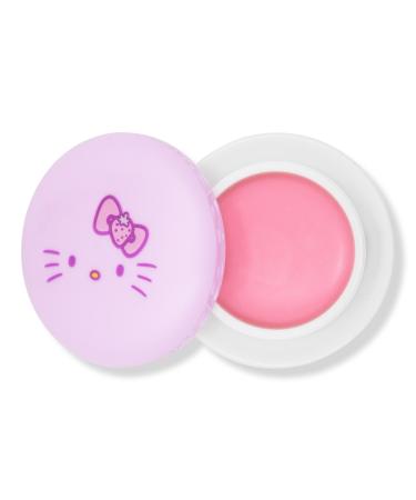 The Crème Shop Hello Kitty Strawberry Rose Latte Macaron Lip Balm 0.26 oz