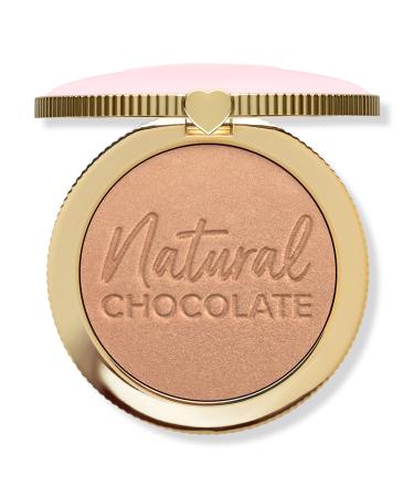 Too Faced Chocolate Soleil: Natural Chocolate Cocoa-Infused Healthy Glow Bronzer Golden Cocoa 0.28 oz