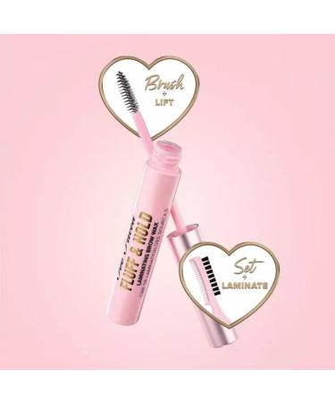 Too Faced Fluff & Hold Clear Laminating & Controlling Liquid Eyebrow Wax Crystal Clear - Discover Premium Quality Shop now! - Buy Online on GoSupps.com