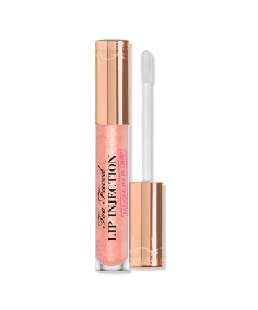 Too Faced Lip Injection Maximum Plump Extra-Strength Lip Plumping Gloss Cotton Candy Kisses 0.14 oz
