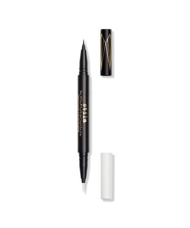 Stila Stay All Day Dual-Ended Waterproof Liquid Eyeliner Intense Black / Snow 0.033 oz
