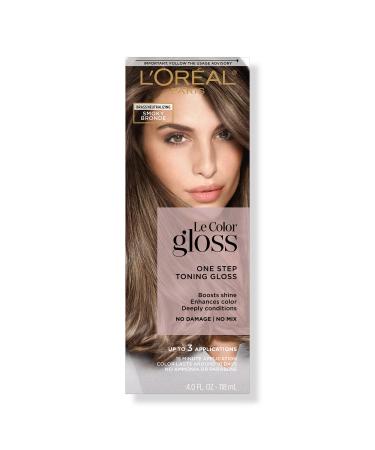 L'Oréal Le Color Gloss One Step Toning Gloss Smoky Bronde 4.0 oz