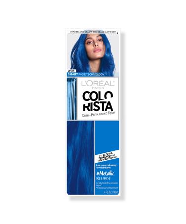 L'Oréal Colorista Metallic Semi-Permanent Hair Color #Metallic Blue