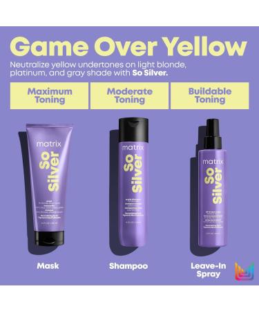 Discover Matrix So Silver All-In-One Toning Leave-In Spray 6.8 oz - Elevate Your Style Instantly! - Buy Online on GoSupps.com