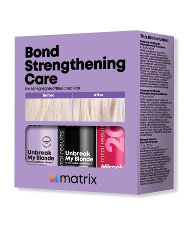 Matrix Unbreak My Blonde Mini Kit for Damaged Blonde Hair