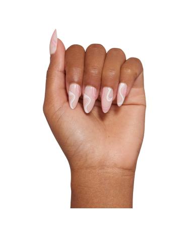 Discover Glamnetic Pink Swirl Press-On Nails - Elevate Your Style Instantly! - Buy Online on GoSupps.com