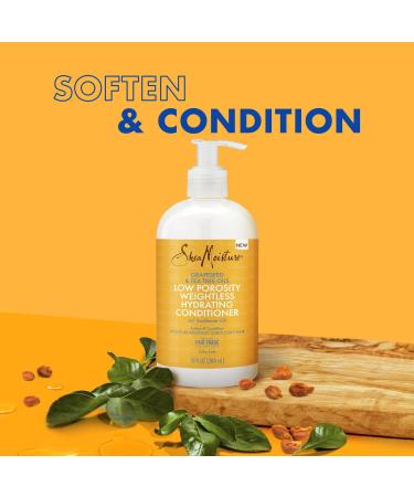 SheaMoisture Low Porosity Weightless Hydrating Conditioner 13.0 oz - Transform Your Style with the Best Innovation Today! - Buy Online on GoSupps.com