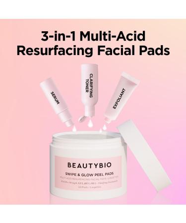 BeautyBio Swipe & Glow Peel Pads with AHA, BHA, PHA + Niacinamide 50 ct - Transform Your Style with the Best Innovation Today! - Buy Online on GoSupps.com