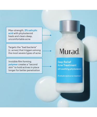 Discover Murad Deep Relief Acne Treatment with Soothing Phytosteroid 1.0 oz - Elevate Your Style Instantly! - Buy Online on GoSupps.com