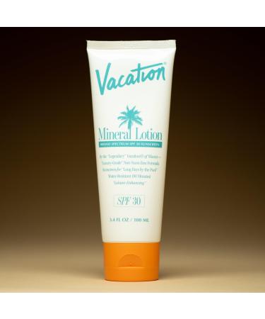 Discover Vacation Mineral Lotion SPF 30 Sunscreen 3.4 oz - Elevate Your Style Instantly! - Buy Online on GoSupps.com