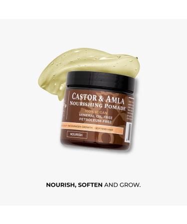 Discover Qhemet Biologics Castor & Amla Nourishing Pomade 4.0 oz - Elevate Your Style Instantly! - Buy Online on GoSupps.com