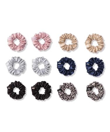 Slip Pure Silk Minnie Scrunchies 12 ct